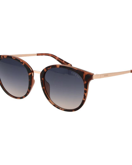 Guess Brown Stainless Steel Sunglasses
