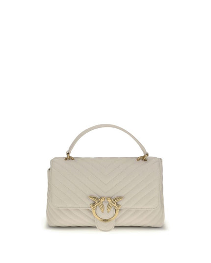 PINKO Cream Calf Leather Bos Taurus Wallet