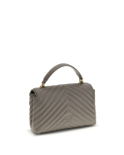 PINKO Gray Calf Leather Bos Taurus Wallet