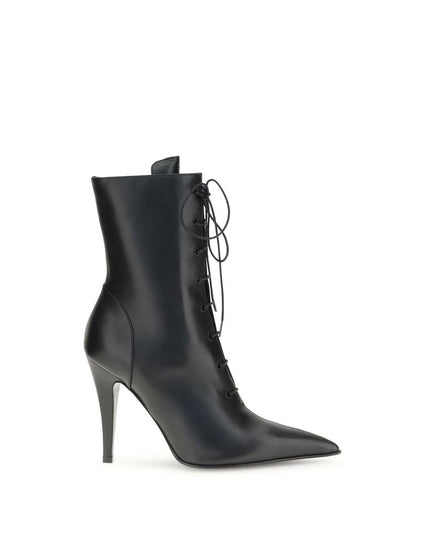 Alexander McQueen Leather Ankle Boots