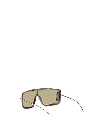 Alexander McQueen Brown Acetate Sunglasses