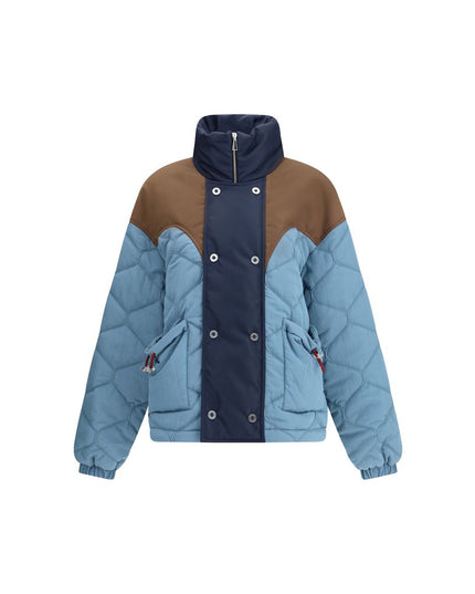 MARBELL Light Blue Polyamide Coat