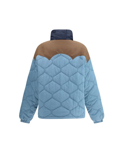 MARBELL Light Blue Polyamide Coat