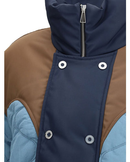 MARBELL Light Blue Polyamide Coat