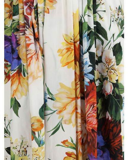Dolce & Gabbana Multicolor Cotton Casual Dress