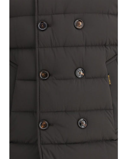 MooRER Black Polyamide Coat