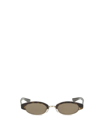 Alexander McQueen Brown Acetate Sunglasses
