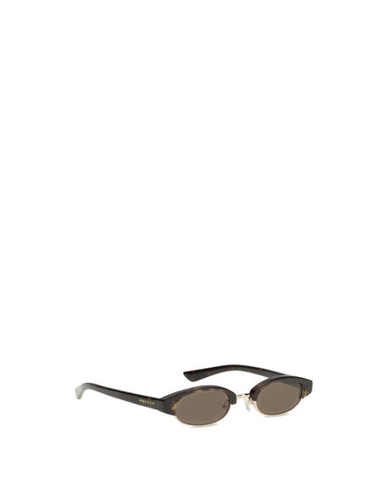 Alexander McQueen Brown Acetate Sunglasses