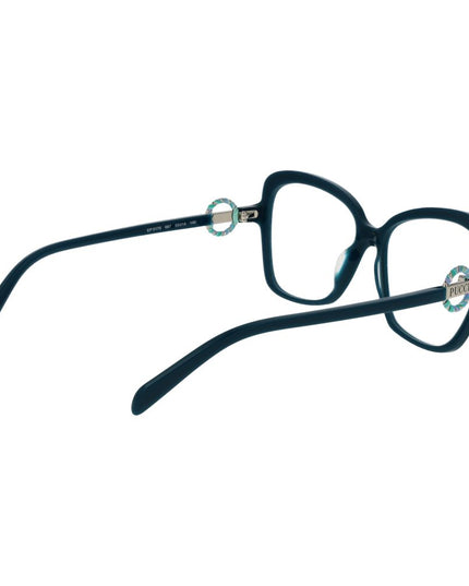 Emilio Pucci Turquoise Plastic Glasses (Frames)