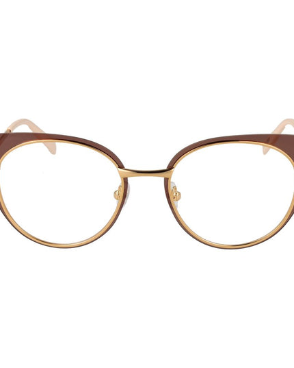 Emilio Pucci Brown Metal Glasses (Frames)