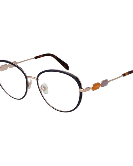 Emilio Pucci Blue Metal Glasses (Frames)