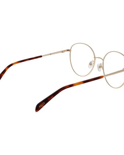 Emilio Pucci Gold Metal Glasses (Frames)