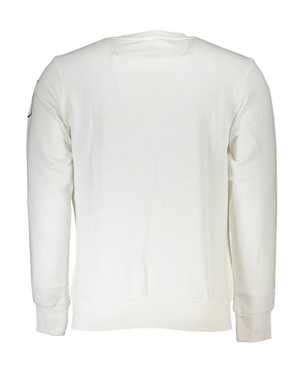 La Martina White Cotton Men's Sweater
