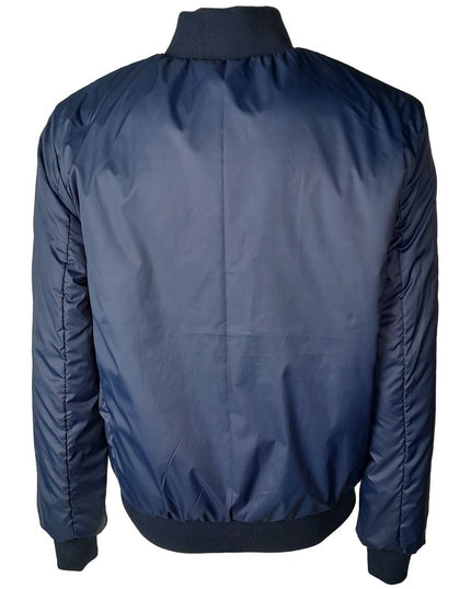 Emilio Romanelli Brown Calfskin Men Bomber Jacket