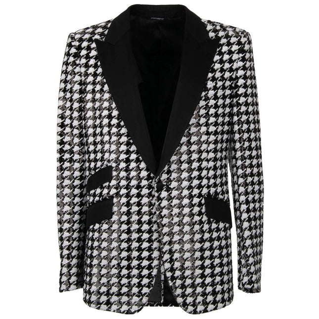Dolce & Gabbana Black Polyester Blazer