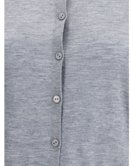 Lisa Yang Gray Cashmere Cardigan