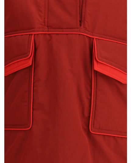 MARBELL Red Polyamide Shell Jacket