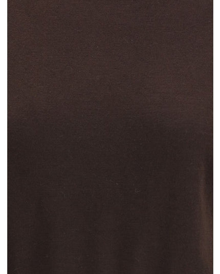 Petar Petrov Brown Merino Wool Top