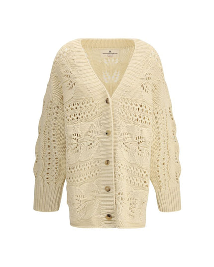 Ermanno Scervino Perforated cashmere Cardigan