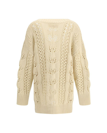 Ermanno Scervino Perforated cashmere Cardigan