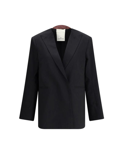 Di Stavnitser Black Polyester Blazer