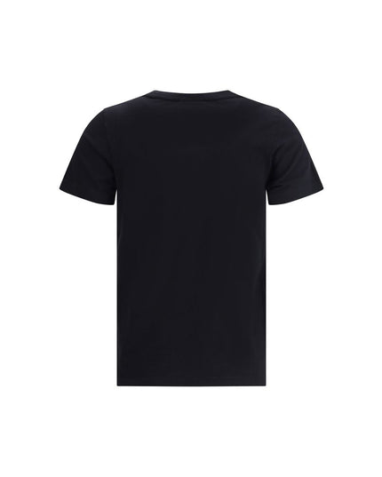 Maison Kitsuné Black Cotton T-Shirt