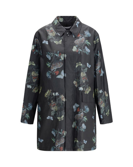 Undercover Black Cotton Coat