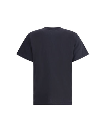 Ganni Black Cotton T-Shirt