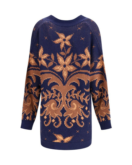 Etro Wool jacquard Cardigan