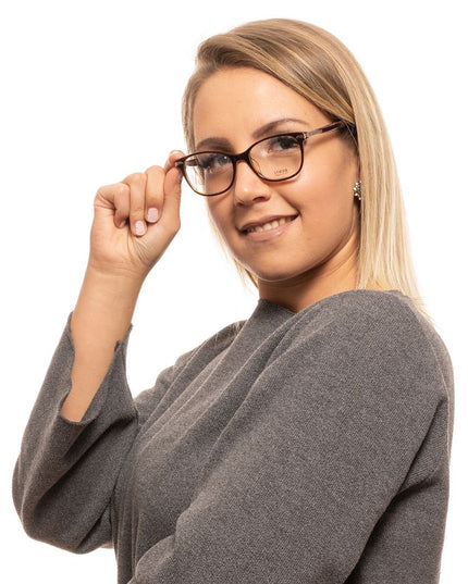 Lozza Brown Plastic Glasses (Frames)