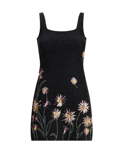 Staud Black Nylon Cocktail Dress