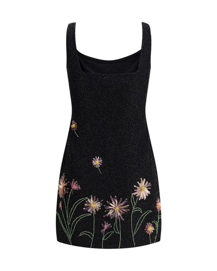 Staud Black Nylon Cocktail Dress