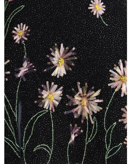 Staud Black Nylon Cocktail Dress