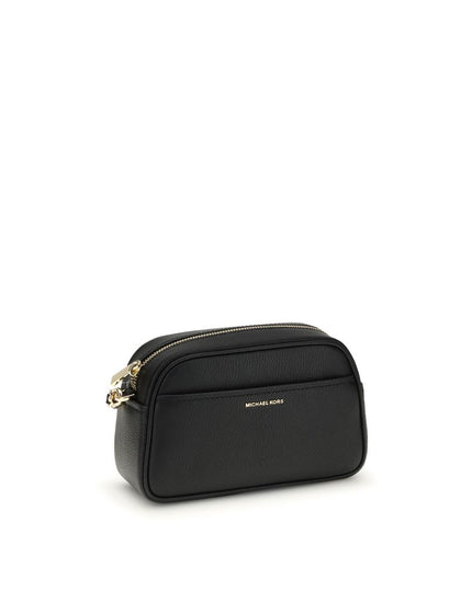 Michael Kors Black Calf Leather Bos Taurus Shoulder Bag