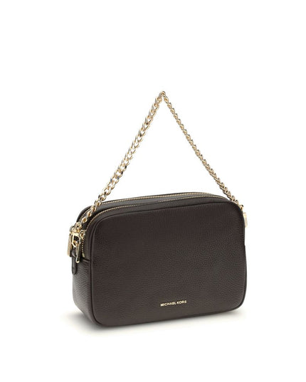 Michael Kors Brown Calf Leather Bos Taurus Shoulder Bag