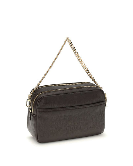 Michael Kors Brown Calf Leather Bos Taurus Shoulder Bag