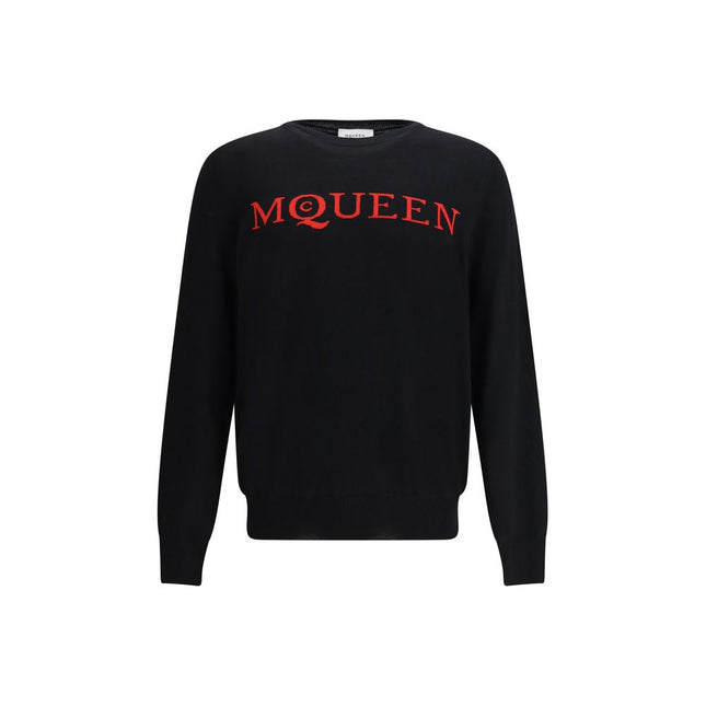 Alexander McQueen Black Wool Sweatshirt
