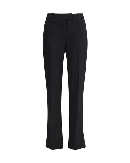Alexander McQueen Black Wool Dress Pants