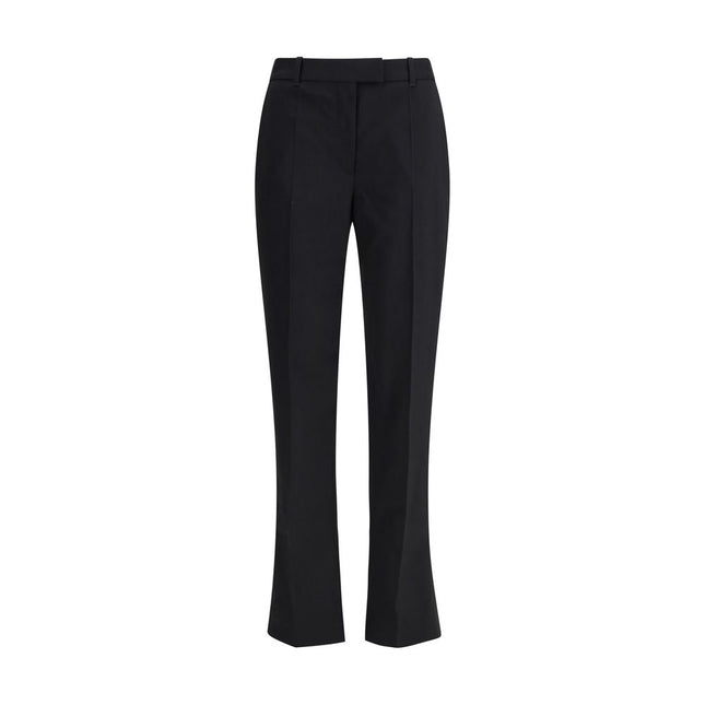 Alexander McQueen Black Wool Dress Pants