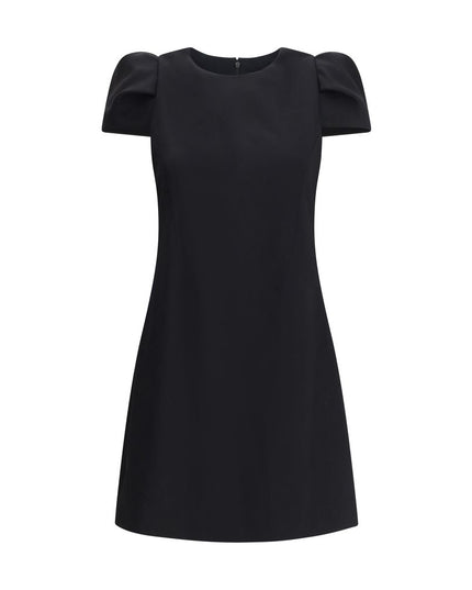 Alexander McQueen Black Wool Casual Dress