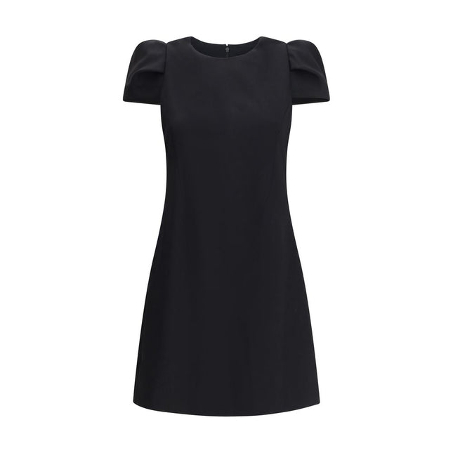 Alexander McQueen Black Wool Casual Dress