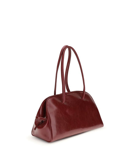 Jacquemus Red Calf Leather Bos Taurus Shoulder Bag