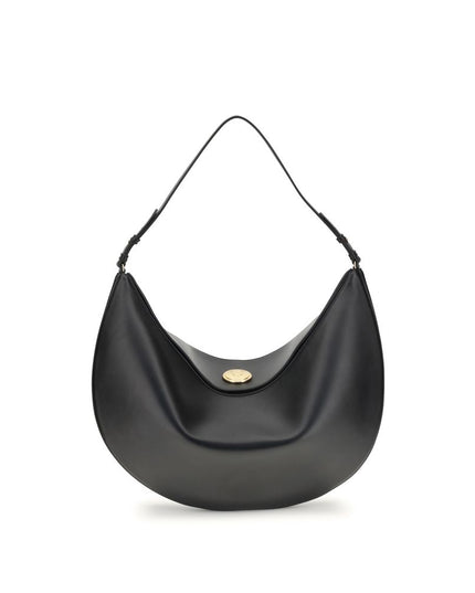 Jacquemus Black Calf Leather Bos Taurus Shoulder Bag