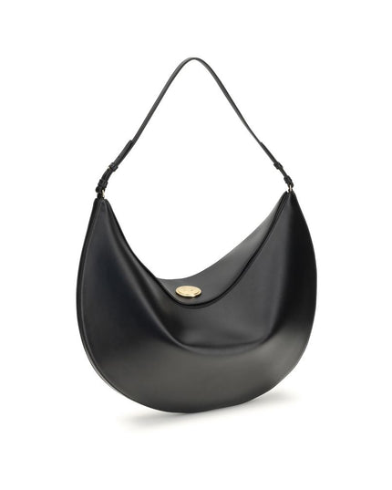 Jacquemus Black Calf Leather Bos Taurus Shoulder Bag
