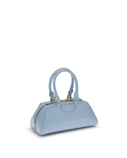 Givenchy Light Blue Calf Leather Bos Taurus Handbag