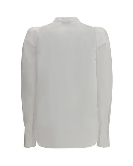 Alexander McQueen White Cotton Dress Shirt