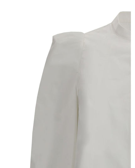 Alexander McQueen White Cotton Dress Shirt