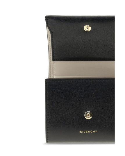Givenchy Black Lamb Leather Wallet