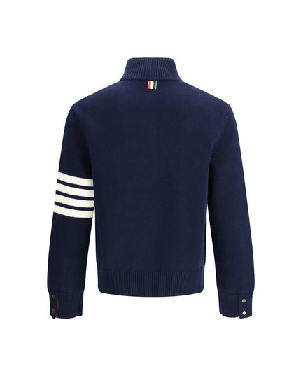 Thom Browne Sweater with 4-Bar intarsia