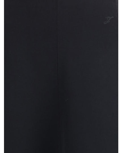 Jacquemus Black Cotton Midi Skirt
